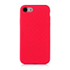 Wicker Design Silicone Cases - HOT PINK for iPhone 8P / 7P (Only Ground Shipping)