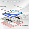 Full Body Protection Stand Case - PINK for iPad Air 13 (2024) / Pro 12.9 (3rd / 4th / 5th / 6th) (Only Ground Shipping)
