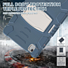 Full Body Protection Stand Case - BLUE for iPad Air 13 (2024) / Pro 12.9 (3rd / 4th / 5th / 6th) (Only Ground Shipping)