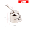 KAIGEXIN 850 Universal Hot Air Gun Head Short Welding Nozzle - 3mm