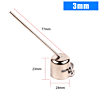 KAIGEXIN 850 Universal Hot Air Gun Head Long Welding Nozzle - 3mm