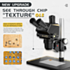 KAISI S6 Trinocular Stereo Microscope with Extended (34.8cm) Column & WF10X/23 Eye Pieces (Only Ground Shipping)