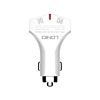 LDNIO C60P PD QC3.0 Dual USB A+C Car Charger with USB A-M Cable (3ft) (36W) (Only Ground Shipping)