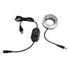 High Brightness 72 LED Adjustable Ring Light Illuminator Lamp for Stereo Zoom Microscope USB Plug with Dust-Proof Lens (Only Ground Shipping)