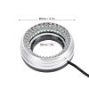 High Brightness 72 LED Adjustable Ring Light Illuminator Lamp for Stereo Zoom Microscope USB Plug with Dust-Proof Lens (Only Ground Shipping)