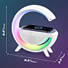 (3in1) Multifunction Wireless Charger Bluetooth Speaker & Night Light (15W) (Only Ground Shipping)
