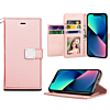 Elegant Leather Wallet Case ROSE GOLD for iPhone 11 Pro Max (Only Ground Shipping)