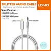 LDNIO LSY82i Lightning to AUX Audio Adapter (6ft) (WHITE) (Only Ground Shipping)