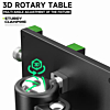 Luowei LW-319 Mobile Phone Universal 360 Degree Rotary Fixture with Support Frame
