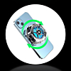 LEIZUN F15 Smartphone Semiconductor Ice-Cold Cooler with RGB Fan (Plug-In Version) (Only Ground Shipping)