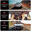 Night Vision Full HD Dash Cam with (1540 mAh) Battery (1280*720P / 30FPS) (Front / In-Cabin / Tail Camera) (Only Ground Shipping)