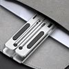 Adjustable Heavy Duty OTG Holder for 10''- 17'' Laptops / Tablets / Travel (SILVER) (Only Ground Shipping)
