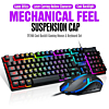 2in1 RGB Full Size Wired Gaming Keyboard and Mouse with Multimedia Keys (TF200) (Only Ground Shipping)