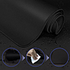 Plain Black Locked-Edge Mouse Pad (80x30cm) (2mm Thickness) (Only Ground Shipping)