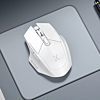Bluetooth + 2.4G 6 Button  Low-Latency Wireless Mouse (WHITE) (Only Ground Shipping)