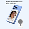 Magnetic Selfie Monitor Screen Wireless Vlog Display for iPhone Android Rear Camera Selfie Live Streaming (5 Inch) (Gunmetal)