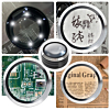 5X Clear Magnifier with LED Light (Only Ground Shipping)