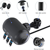 Head-Rest Located Car Charger for Uber / Lyft Users (10w outlet) (Only Ground Shipping)