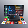 Wired to Wireless Dual Channel Carplay Adapter for IOS and Android (Only Ground Shipping)