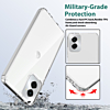 Moto G Power 5G (2024) Hybrid Case with Air Cushion Technology - CLEAR (Only Ground Shipping)