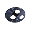 Back Camera Lens with Adhesive for Motorola Moto Z3 / Z3 Play (Glass Only) (BLUE)