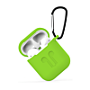 AirPods 1/2 case with Anti - Lost Strap - LIGHT GREEN (Only Ground Shipping)