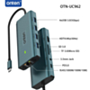 Onten Docking Station for Microsoft Surface (3x USB A / 2x USB-C / 4K@60Hz / SD Card Reader) (Only Ground Shipping)