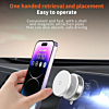 Ultra Vacuum Suctioon Cup Magnetic Car Mount - WHITE (Only Ground Shipping)