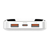 LDNIO PQ12 Ultra-thin Digital Display Power Bank (10000 mAh / 22.5W) (Only Ground Shipping)