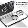Shiny Wireless Charging Clear Case - BLACK for iPhone 12 / 12 Pro (Only Ground Shipping)
