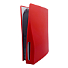 Faceplate Cover (RED) (2 Piece Set) for PlayStation 5 Disc Edition (NO LOGO) (Only Ground Shipping)