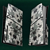 Faceplate Cover (CAMOUFLAGE) (4 Piece Set) for PlayStation 5 Slim Disc Edition (NO LOGO) (Only Ground Shipping)