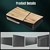 Faceplate Cover (WOODEN) (4 Piece Set) for PlayStation 5 Slim Disc Edition (NO LOGO) (Only Ground Shipping)