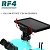 RF4 YS010W 10 Inch Microscope 16 MP Wifi Display Monitor with Bult-in Camera (Not Returnable) (Only Ground Shipping)