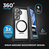 Galaxy S25 REDPEPPER FS Series Transparent Waterproof Hybrid Case (Only Ground Shipping)