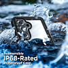 Galaxy S25 REDPEPPER FS Series Transparent Waterproof Hybrid Case (Only Ground Shipping)
