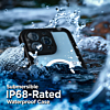 iPhone 16 Pro Magsafe MFS Series Waterproof Hybrid Case (Only Ground Shipping)