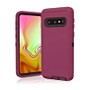 Heavy Duty Case for Galaxy S10+ (MAROON & BLACK) (Only Ground Shipping)