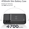 Slim Protective Charging Case (4800 mAh) for Galaxy S22 Plus (Only Ground Shipping)