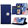 Galaxy S23 Elegant Leather Wallet Case - BLUE (Only Ground Shipping)