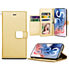 Galaxy S23 Elegant Leather Wallet Case - GOLD (Only Ground Shipping)