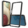Galaxy A12 Hybrid Case with Air Cushion Technology - BLACK (Only Ground Shipping)