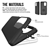 Galaxy A23 5G Shock Absorption Protective Dual Layer Case - BLACK (Only Ground Shipping)