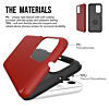 Galaxy A23 5G Shock Absorption Protective Dual Layer Case - RED (Only Ground Shipping)