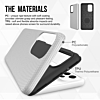 Galaxy A73 5G Shock Absorption Protective Dual Layer Case - SILVER (Only Ground Shipping)