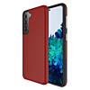 Galaxy S21 Shock Absorption Protective Dual Layer Case - RED (Only Ground Shipping)