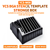 YCS-W08 Stencil Plastic Storage Box (Not Returnable) (Only Ground Shipping)