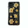 Real Flower Silicone Case - YELLOW for iPhone 8P / 7P (Only Ground Shipping)