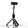 P70S Selfie Stick Tripod with Lights - (BLACK) (Only Ground Shipping)