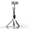 P70S Selfie Stick Tripod with Lights - (WHITE) (Only Ground Shipping)